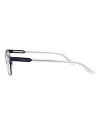 Gucci Gucci Unisex Square/Rectangle Blue Blue Transparent Fashion Designer Eyewear
