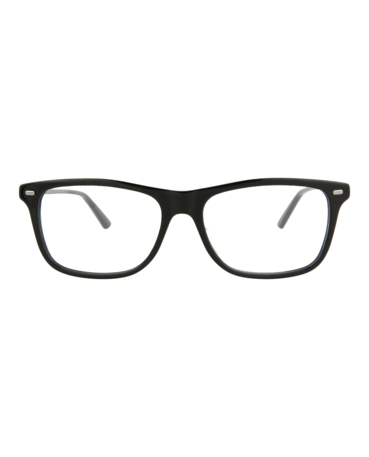 Gucci Mens Square/Rectangle Black Ruthenium Transparent Fashion Designer Eyewear