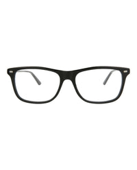 Gucci Mens Square/Rectangle Black Ruthenium Transparent Fashion Designer Eyewear