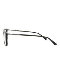 Gucci Mens Square/Rectangle Black Ruthenium Transparent Fashion Designer Eyewear