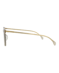 Gucci Gucci Mens Square/Rectangle Brown Brown Brown Fashion Designer Eyewear