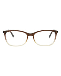 Gucci Gucci Womens Square/Rectangle Brown Brown Transparent Fashion Designer Eyewear