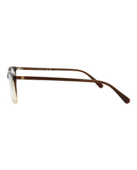 Gucci Gucci Womens Square/Rectangle Brown Brown Transparent Fashion Designer Eyewear