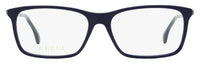 Gucci Lightweight Acetate Eyeglasses GG0553O 007 Dark Blue 56mm