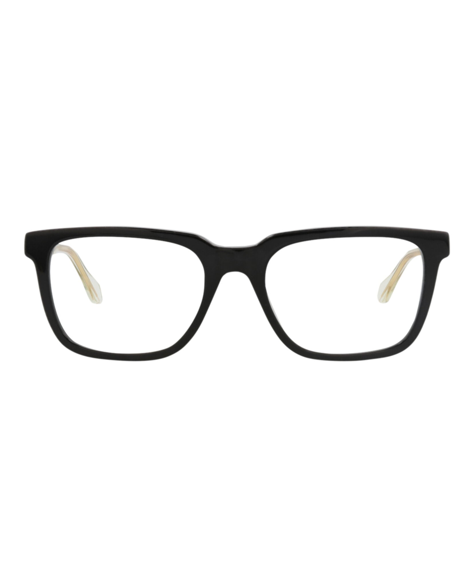 Gucci Mens Square/Rectangle Black Crystal Transparent Fashion Designer Eyewear
