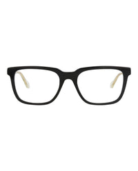 Gucci Mens Square/Rectangle Black Crystal Transparent Fashion Designer Eyewear