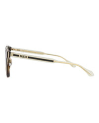 Gucci Gucci Mens Square/Rectangle Havana Crystal Green Fashion Designer Eyewear