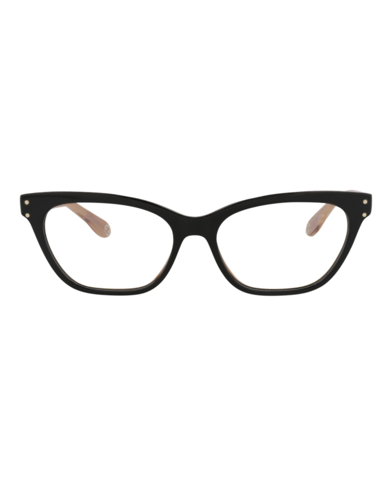Gucci Gucci Womens Cat Eye Black Brown Transparent Fashion Designer Eyewear