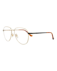 Gucci Mens Aviator Gold Black Transparent Fashion Designer Eyewear