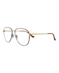 Gucci Mens Aviator Black Gold Transparent Fashion Designer Eyewear