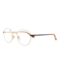 Gucci Unisex Round/Oval Gold Black Transparent Fashion Designer Eyewear