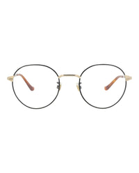 Gucci Gucci Unisex Round/Oval Black Gold Transparent Fashion Designer Eyewear