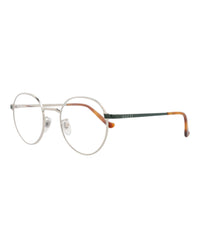 Gucci Unisex Round/Oval Silver Green Transparent Fashion Designer Eyewear
