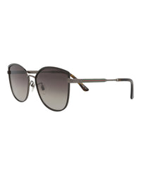 Gucci Gucci Womens Cat Eye Brown Ruthenium Brown Fashion Designer Eyewear