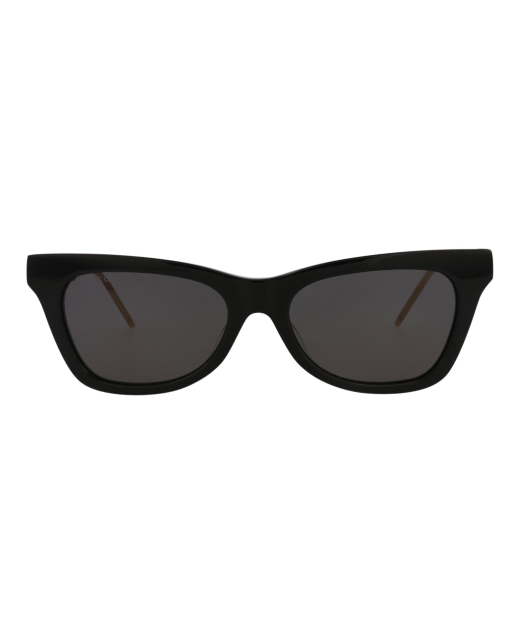 Gucci Womens Cat Eye Black Black Grey Fashion Designer Eyewear