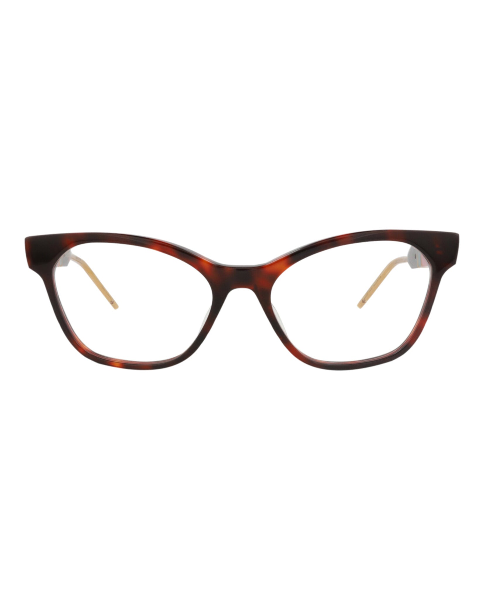 Gucci Gucci Womens Cat Eye Havana Havana Transparent Fashion Designer Eyewear