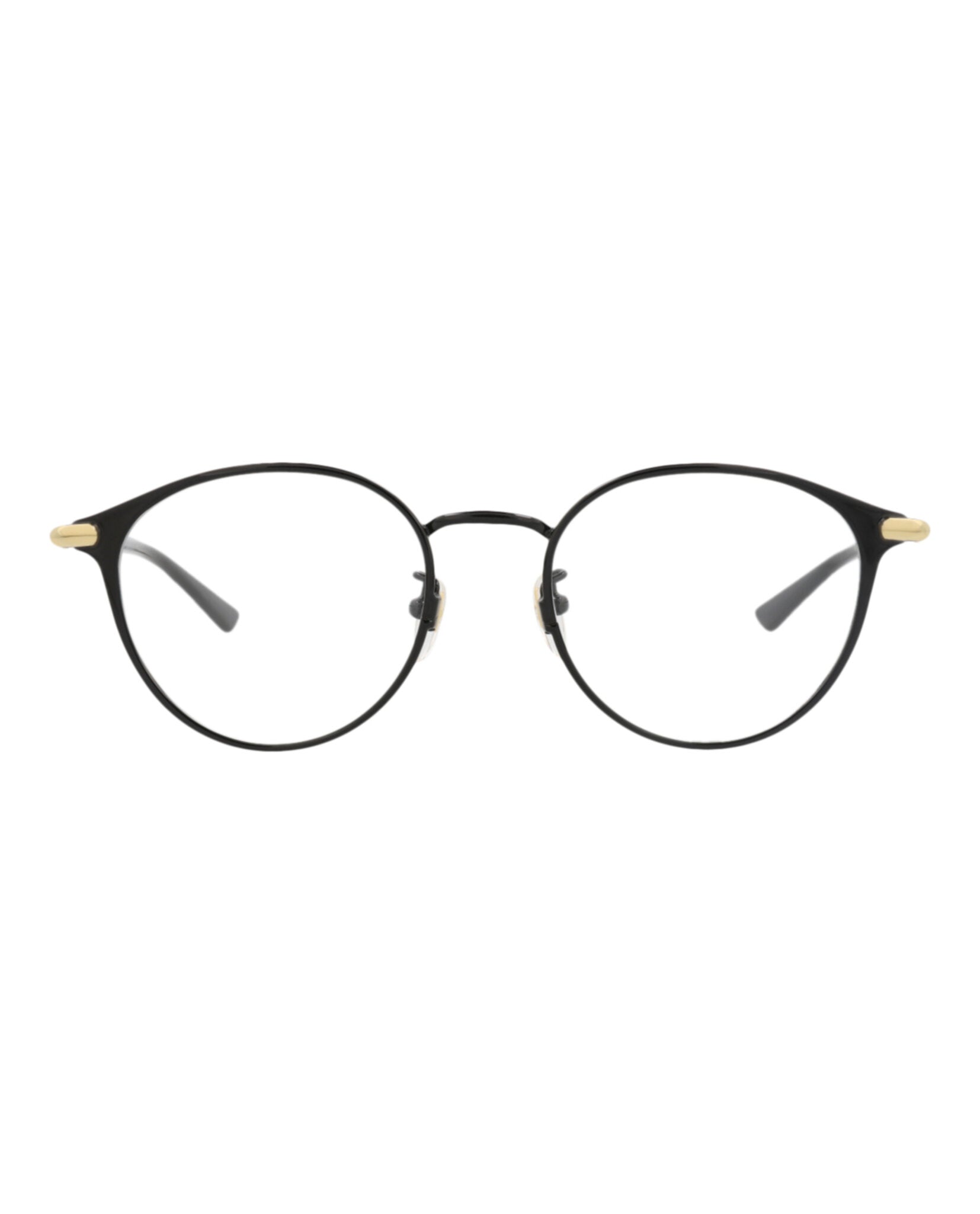 Gucci Gucci Womens Round/Oval Black Black Transparent Fashion Designer Eyewear