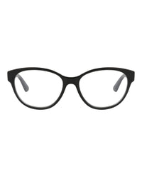 Gucci Gucci Womens Cat Eye Black Black Transparent Fashion Designer Eyewear