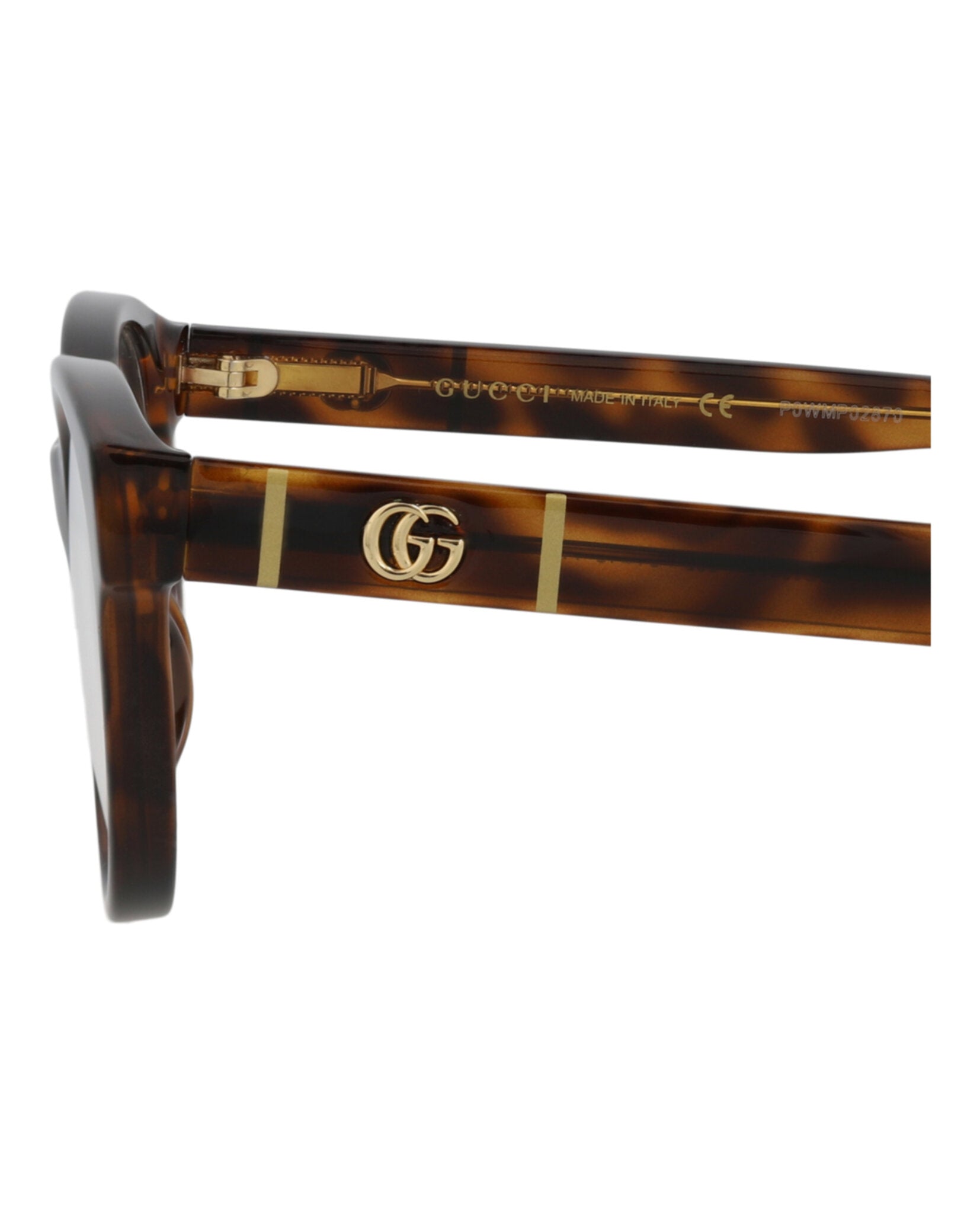 Gucci Womens Cat Eye Havana Havana Transparent Fashion Designer Eyewear
