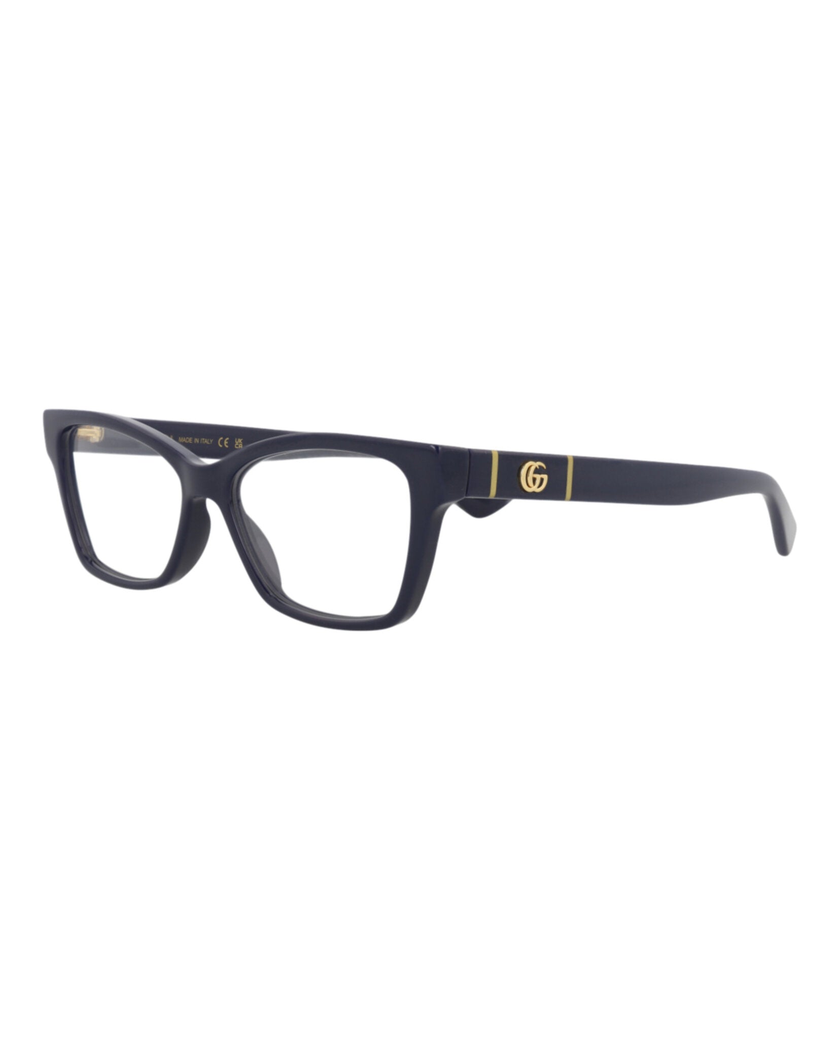Gucci Gucci Womens Cat Eye Blue Blue Transparent Fashion Designer Eyewear