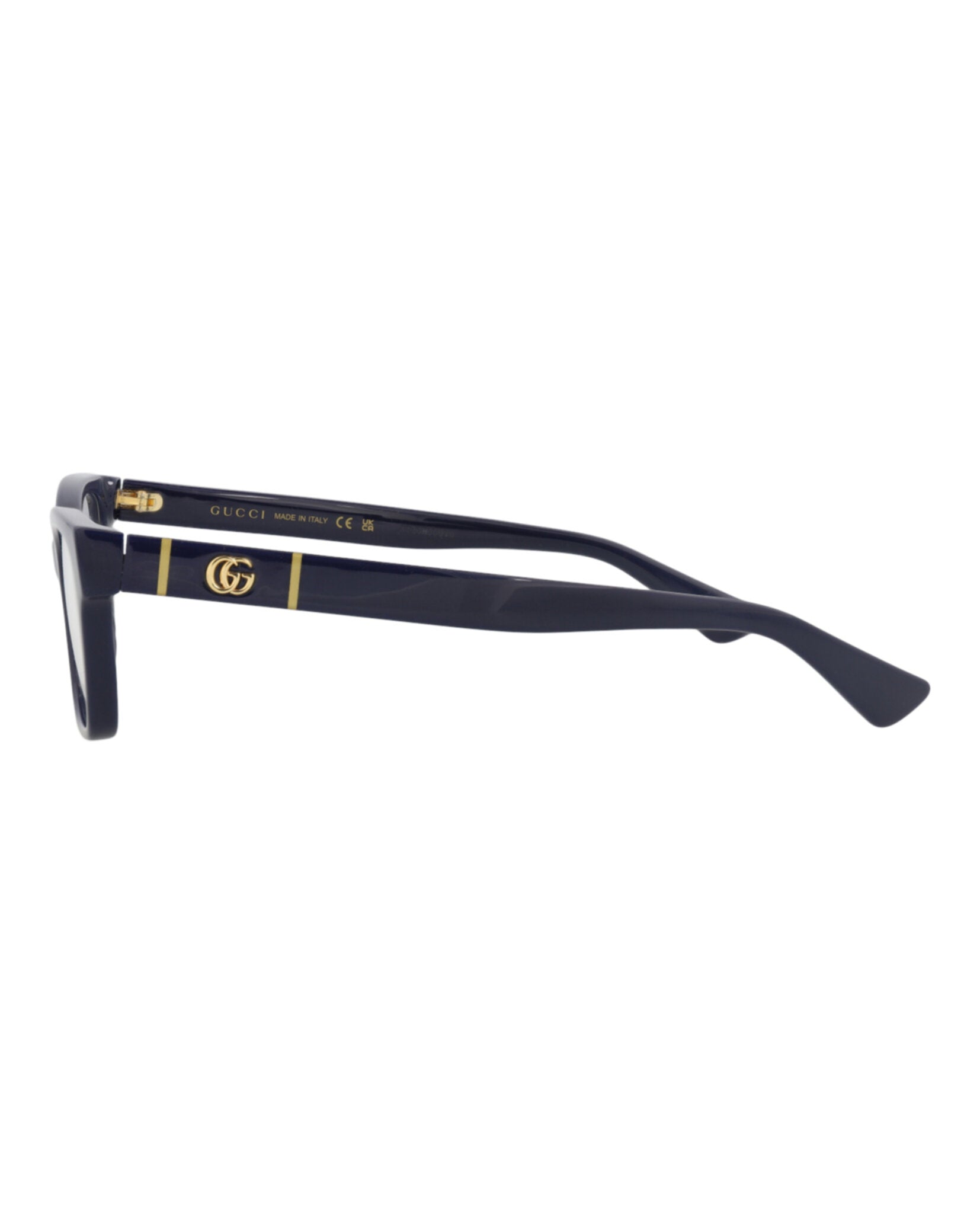 Gucci Gucci Womens Cat Eye Blue Blue Transparent Fashion Designer Eyewear