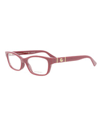 Gucci Gucci Womens Cat Eye Burgundy Burgundy Transparent Fashion Designer Eyewear