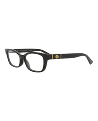Gucci Gucci Womens Cat Eye Black Black Transparent Fashion Designer Eyewear
