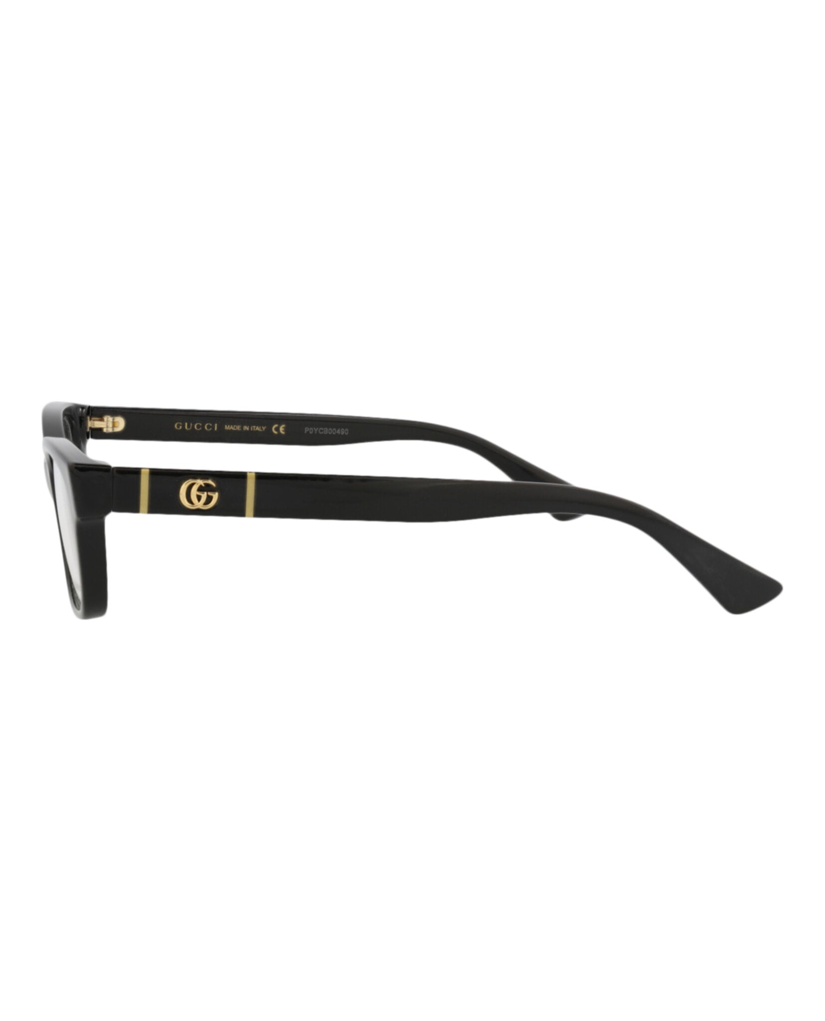 Gucci Gucci Womens Cat Eye Black Black Transparent Fashion Designer Eyewear
