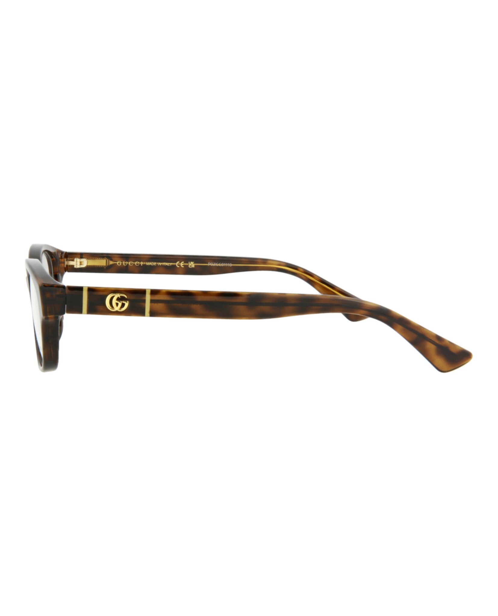 Gucci Gucci Womens Square/Rectangle Havana Havana Transparent Fashion Designer Eyewear