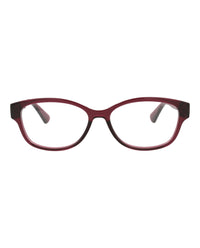 Gucci Gucci Womens Square/Rectangle Burgundy Burgundy Transparent Fashion Designer Eyewear