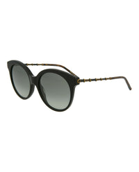 Gucci Gucci Womens Round/Oval Black Gold Grey Fashion Designer Eyewear