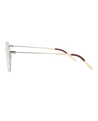 Gucci Gucci Mens Square/Rectangle Silver Silver Transparent Fashion Designer Eyewear