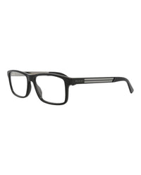 Gucci Gucci Mens Square/Rectangle Black Black Transparent Fashion Designer Eyewear