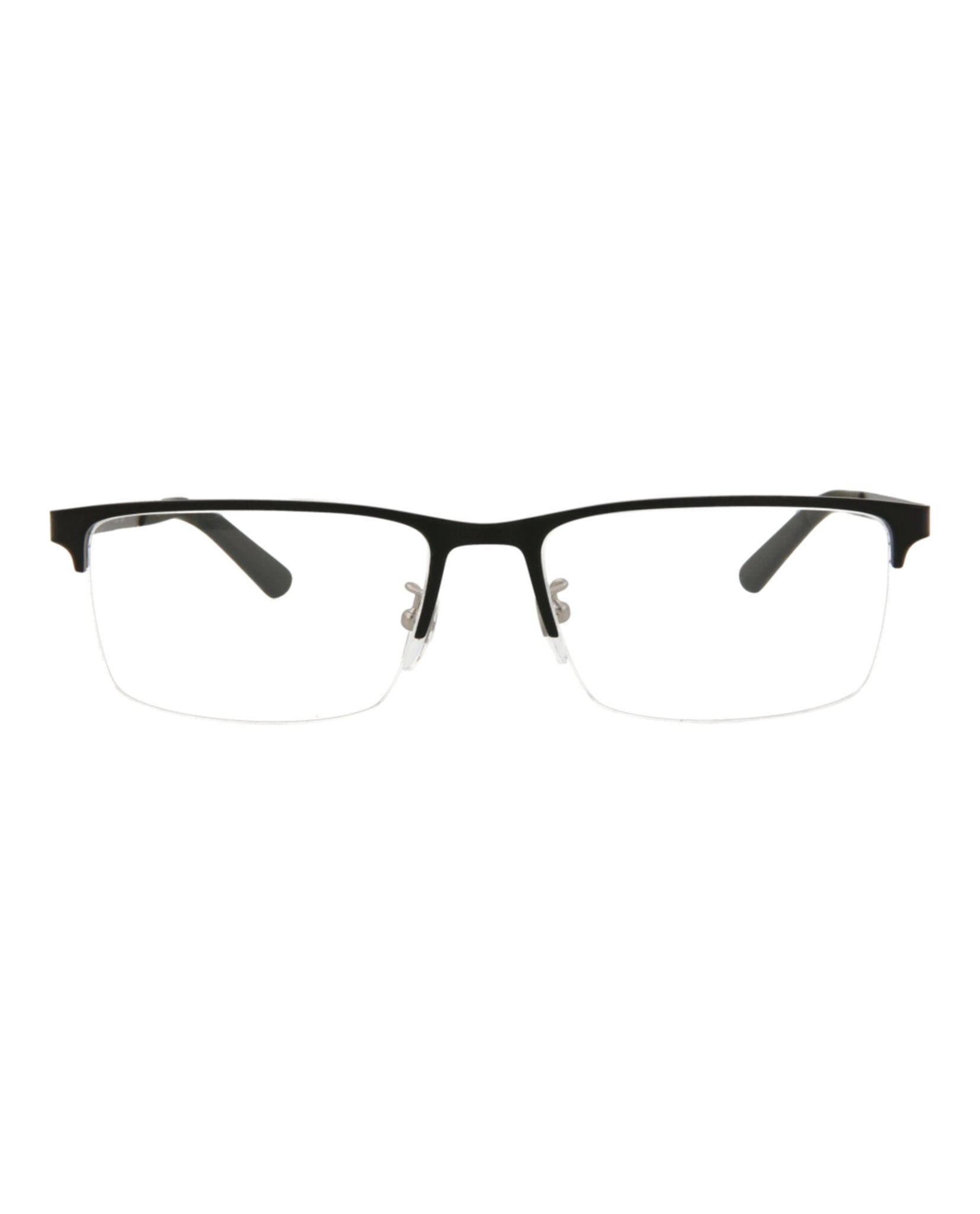 Gucci Mens Square/Rectangle Black Black Transparent Fashion Designer Eyewear