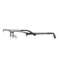Gucci Mens Square/Rectangle Black Black Transparent Fashion Designer Eyewear
