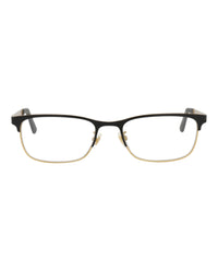 Gucci Gucci Mens Square/Rectangle Black Black Transparent Fashion Designer Eyewear