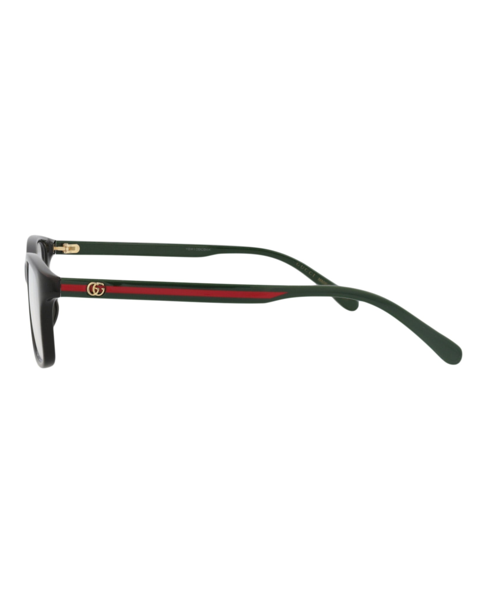 Gucci Gucci Womens Square/Rectangle Black Green Transparent Fashion Designer Eyewear