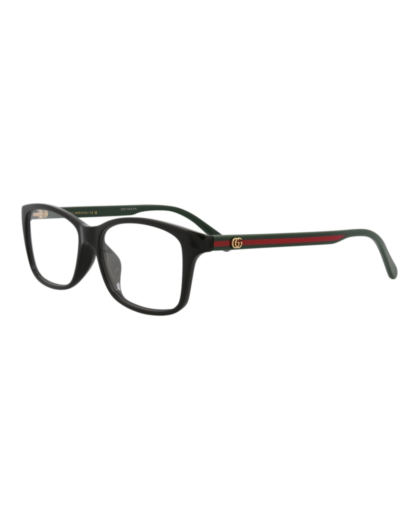 Gucci Gucci Womens Square/Rectangle Black Green Transparent Fashion Designer Eyewear