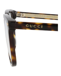 Gucci Mens Square/Rectangle Havana Havana Transparent Fashion Designer Eyewear