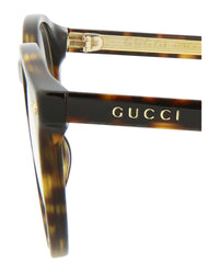 Gucci Unisex Round/Oval Havana Havana Transparent Fashion Designer Eyewear