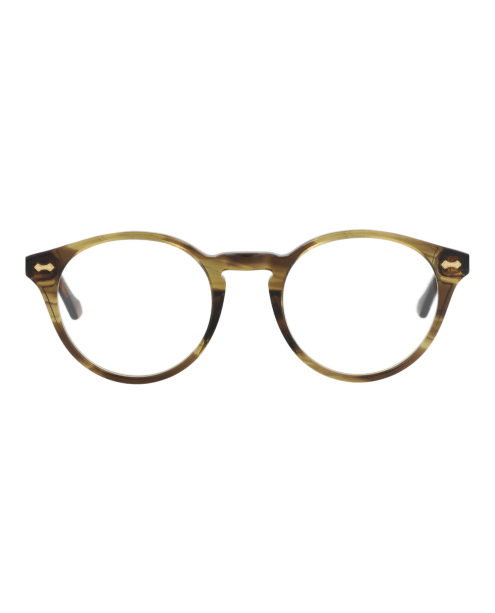 Gucci Gucci Unisex Round/Oval Havana Havana Transparent Fashion Designer Eyewear