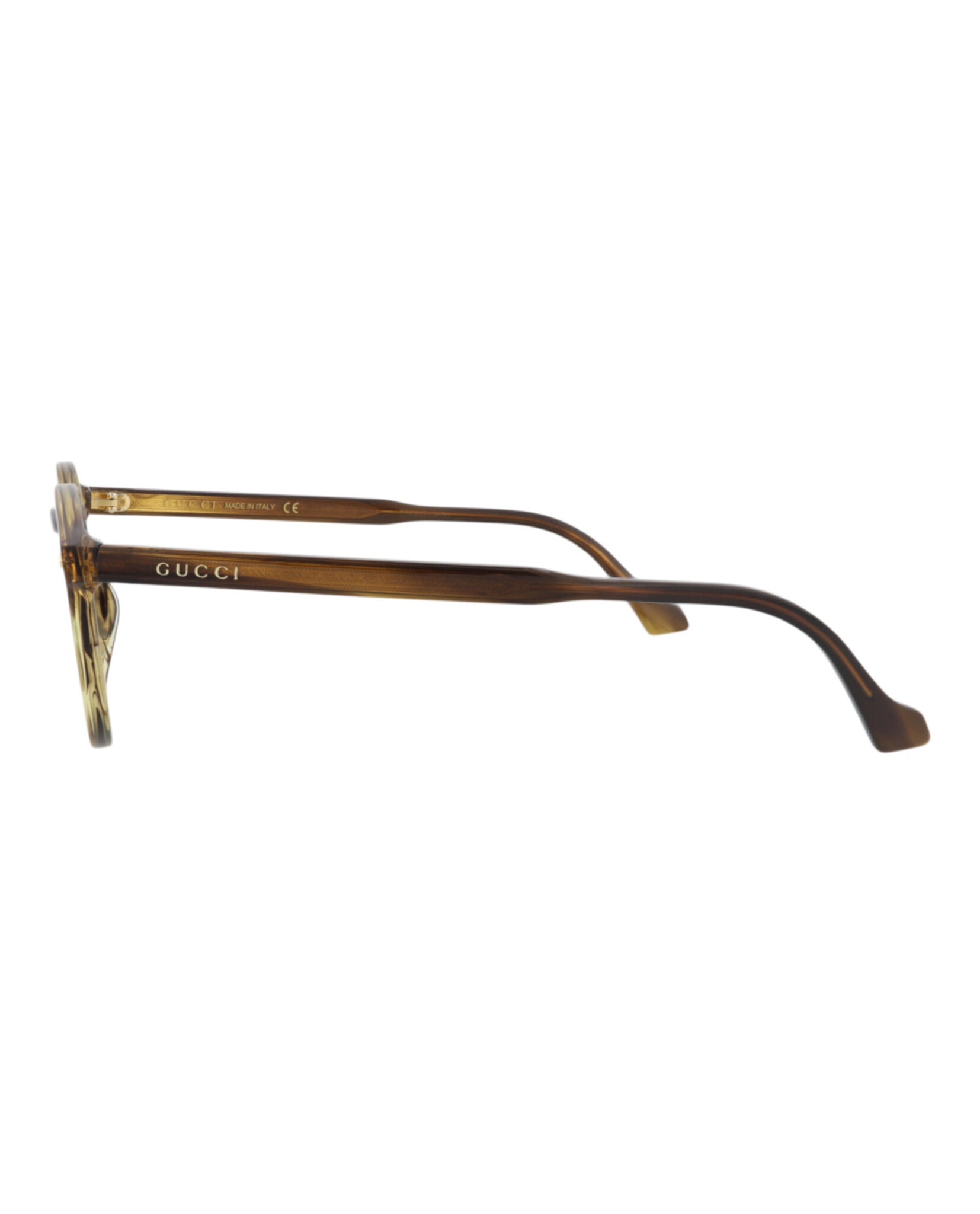 Gucci Gucci Unisex Round/Oval Havana Havana Transparent Fashion Designer Eyewear