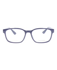 Gucci Gucci Mens Square/Rectangle Blue Blue Transparent Fashion Designer Eyewear