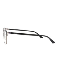 Gucci Gucci Mens Square/Rectangle Ruthenium Black Transparent Fashion Designer Eyewear