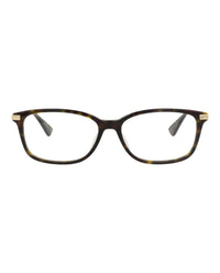 Gucci Gucci Womens Square/Rectangle Havana Gold Transparent Fashion Designer Eyewear