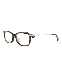 Gucci Gucci Womens Square/Rectangle Havana Gold Transparent Fashion Designer Eyewear
