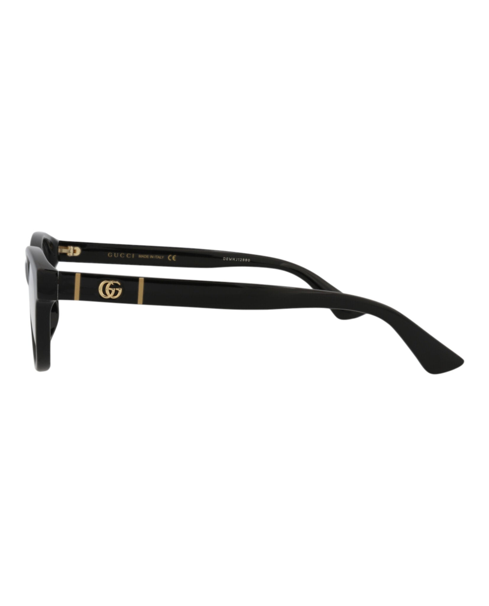 Gucci Gucci Womens Cat Eye Black Black Transparent Fashion Designer Eyewear