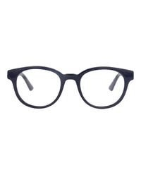 Gucci Mens Round/Oval Blue Blue Transparent Fashion Designer Eyewear