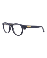 Gucci Mens Round/Oval Blue Blue Transparent Fashion Designer Eyewear
