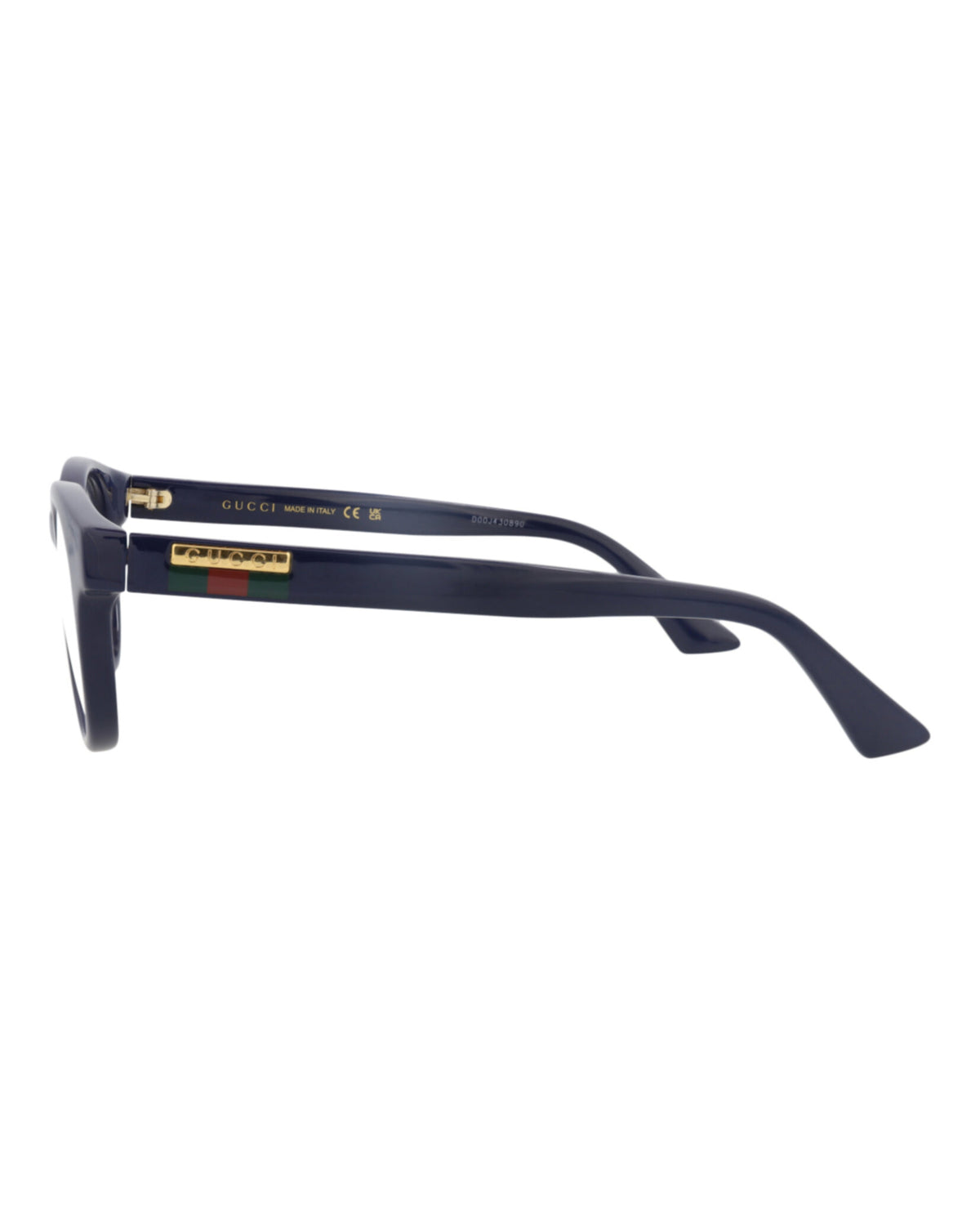 Gucci Mens Round/Oval Blue Blue Transparent Fashion Designer Eyewear